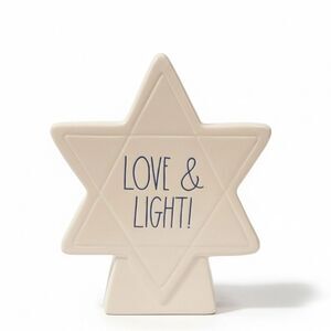 RAE DUNN Hanukka Ceramic Star